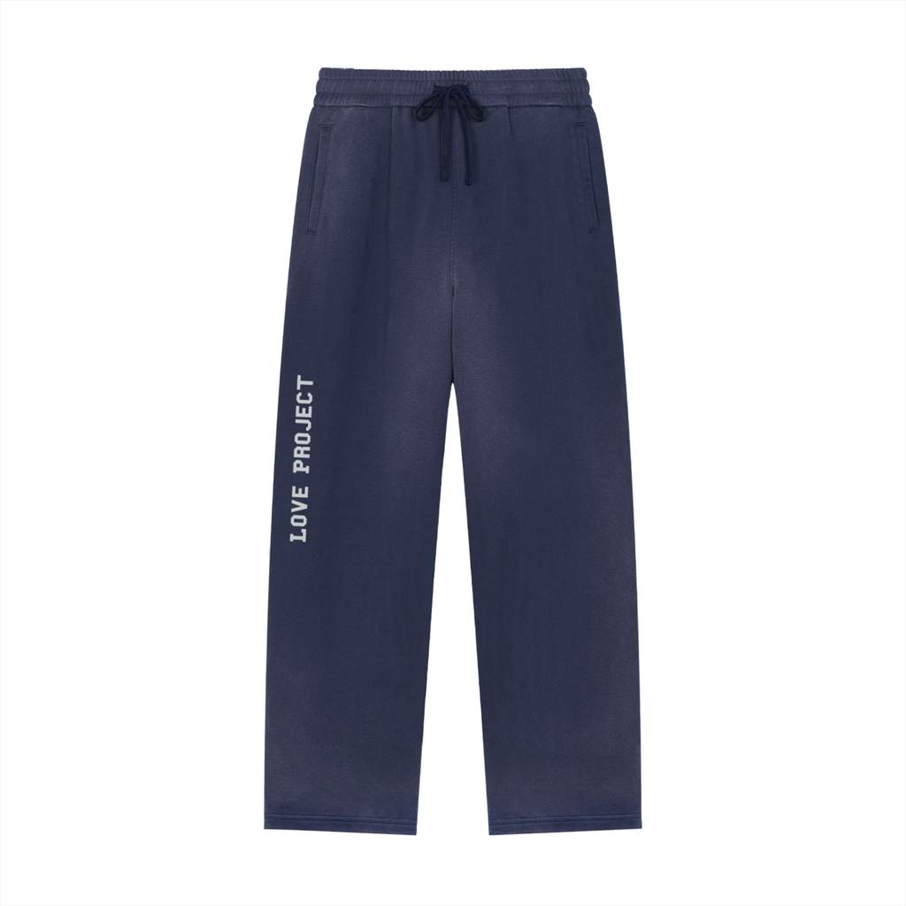 Sun Fade Raw Edge Sweatpants