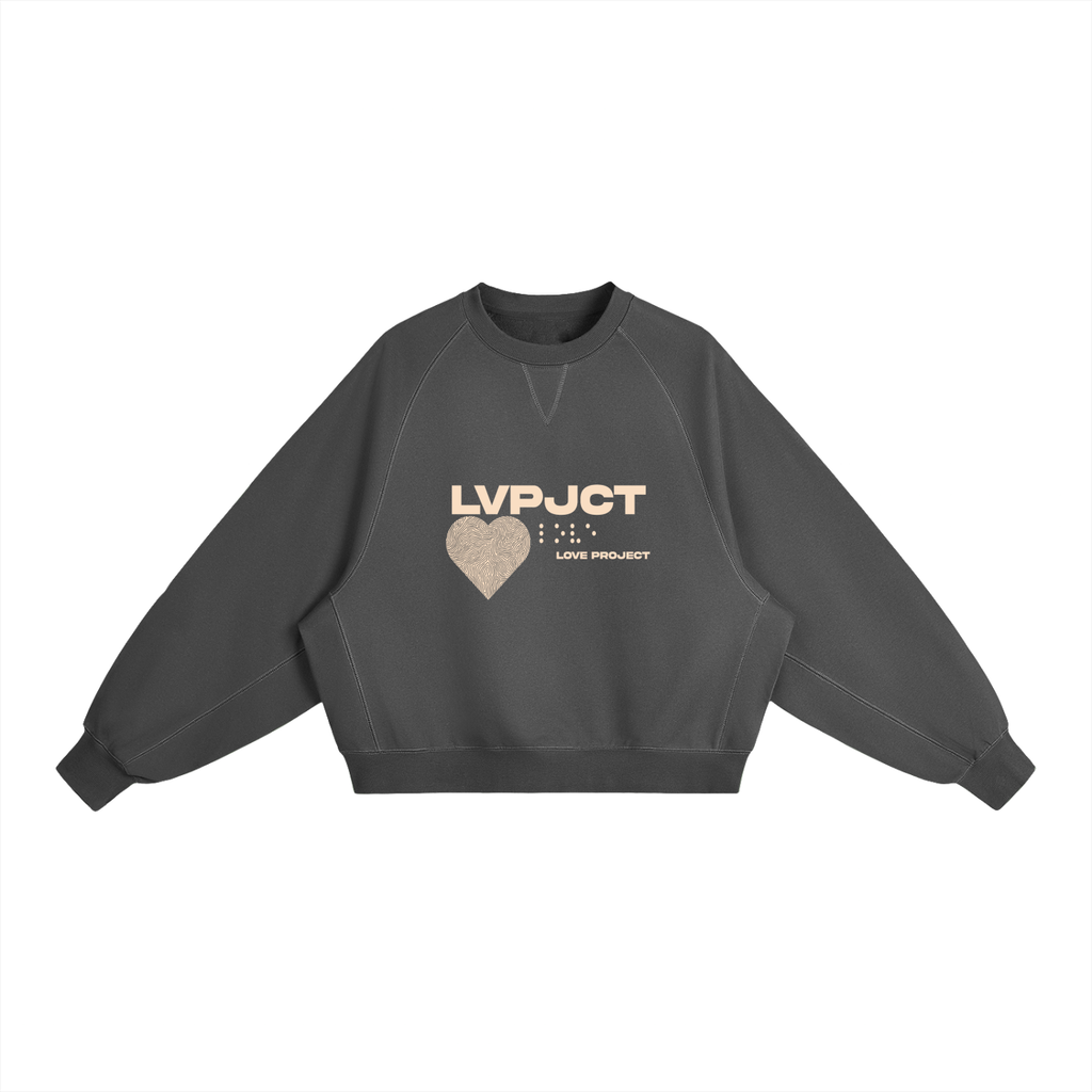 Essential Heavyweight "Love Project" Boxy Sweatshirt