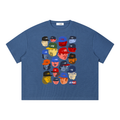 Love Project "Crowd Theory" Cropped Waffle Tee