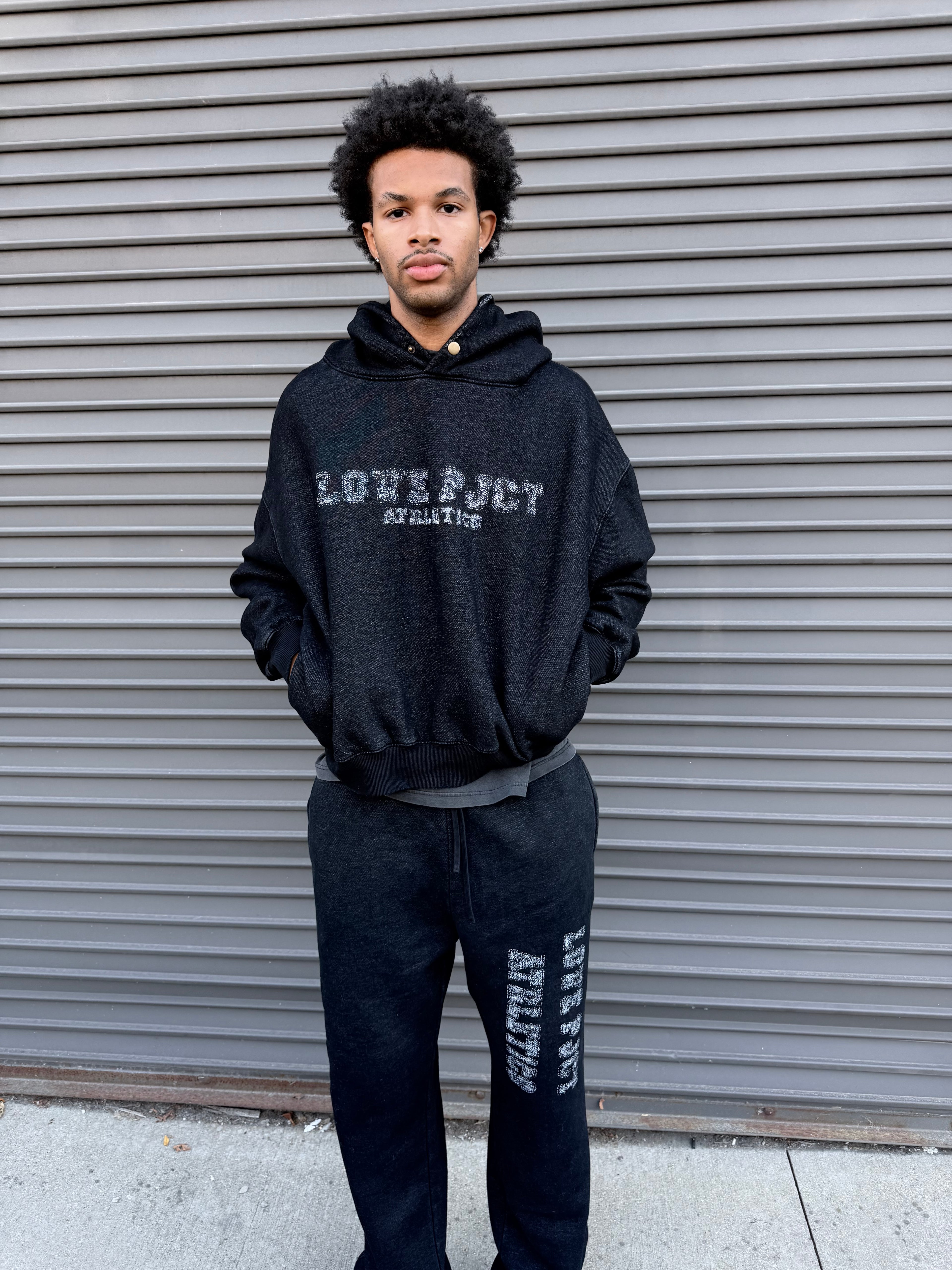 Love Project Athletics Frayed Hoodie