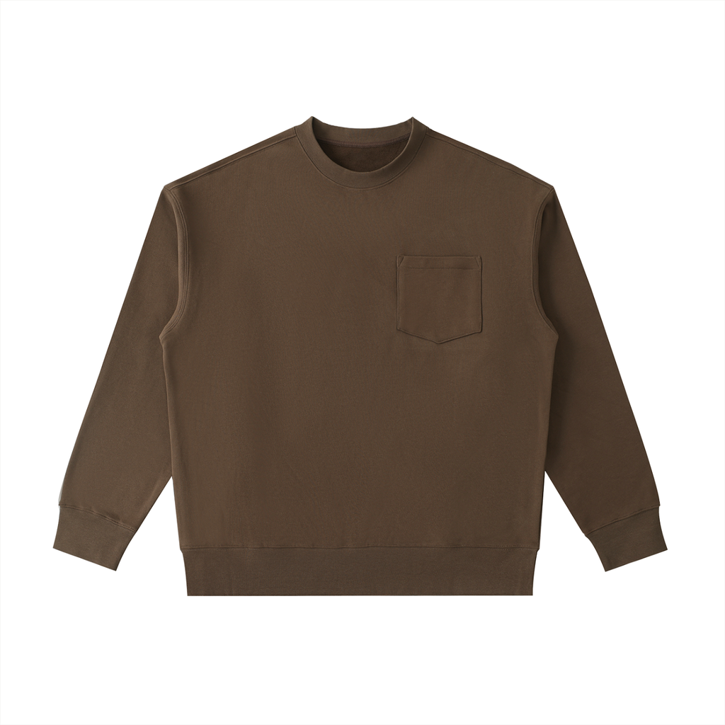Heavyweight Patch Pocket Crewneck