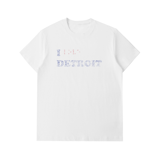" I Love Detroit " T Shirt