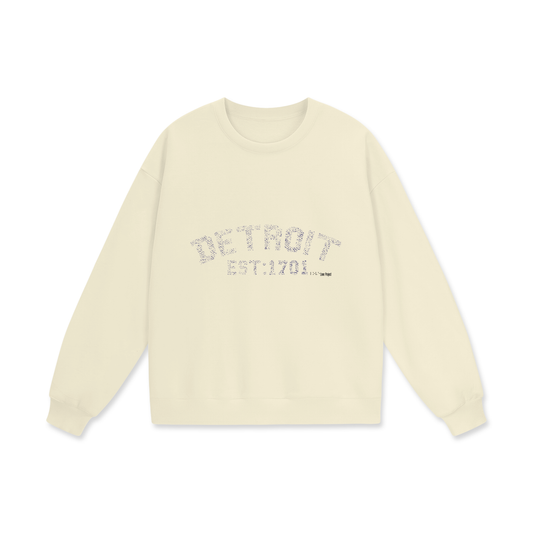Drop Shoulder "Detroit" Sweatshirt